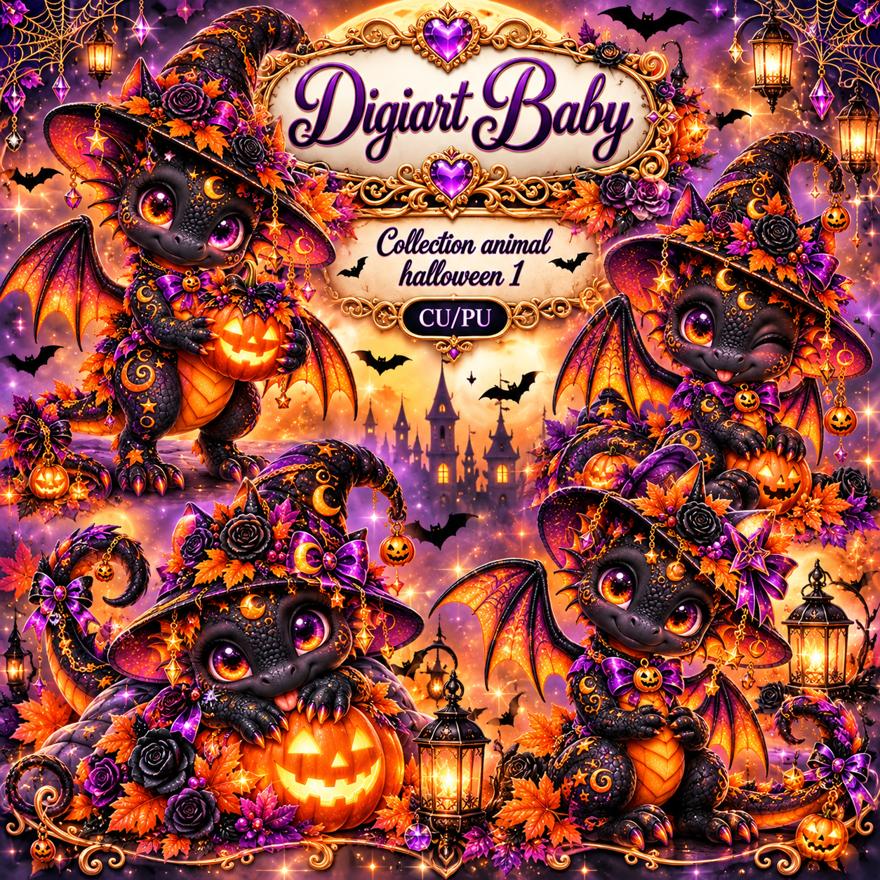 (image for) Cu animal Halloween 1